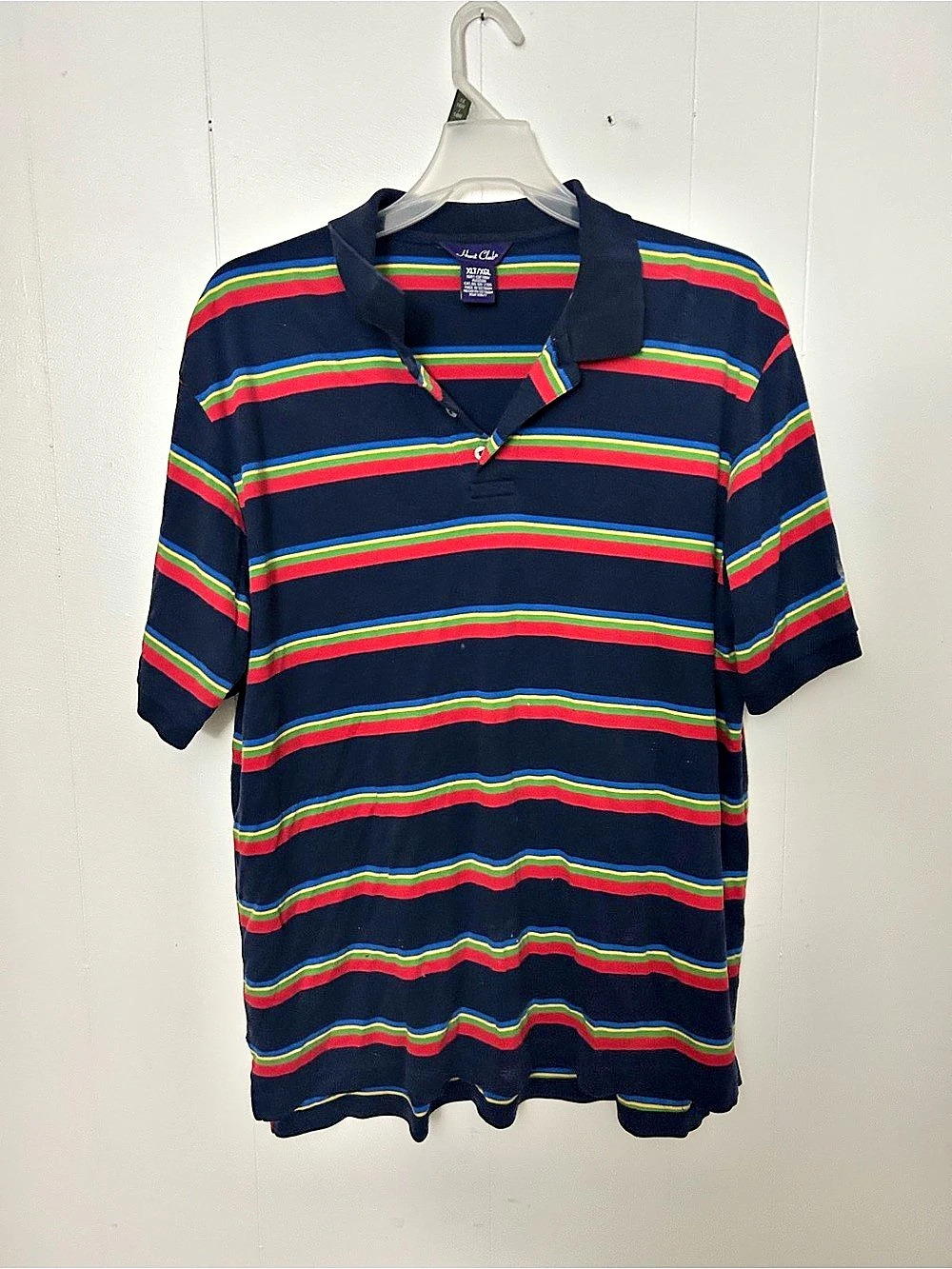 Chico's Men's Striped Polo Size XL